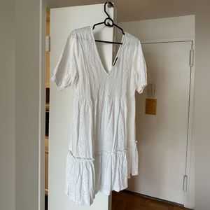 ASOS Babydoll Eyelet Dress